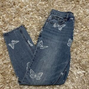 PacSun | Eco Butterfly Ultra High Waisted Slim Fit Jeans Women Size 26